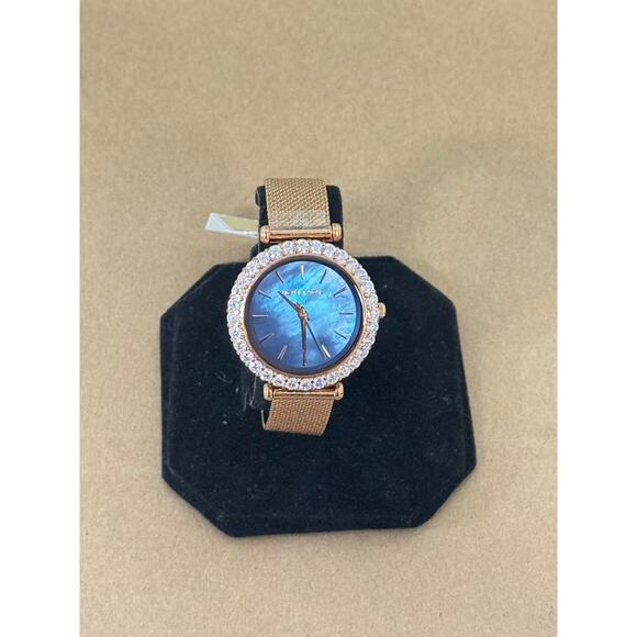 Michael Kors MK4630 Darci Quartz Blue Mother-of-Pearl Women's Watch - Picture 2 of 5